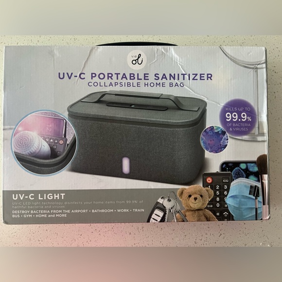 VIE OL UV-C Portable Sanitizer Collapsible Travel Bag New - Picture 3 of 5